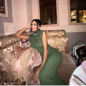 ZARA BLOGGERS FAV KNIT DRESS WITH METALLIC THREAD